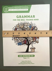 Grammar for the Well-Trained Mind – Paperback, by Bauer Susan Wise; – Very Good
