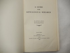 Lot of 3 Books for Gealogical Research Education and Help, Hardcovers