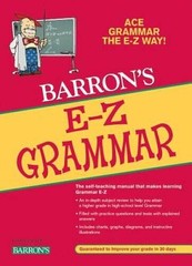 Barron’s E-Z Grammar (Barron’s E-Z Series) – Paperback By Mulvey, Dan – GOOD