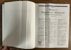 COMPLETE SET: Rosen’s Emergency Medicine, 6th Ed, 3 Volumes (2006, HC) GOOD-VG