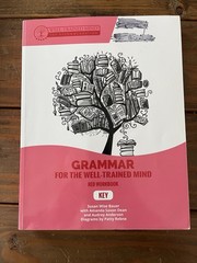 Grammar for the Well-Trained Mind Yr 1-4, Red Workbook, Answer, & Instructors