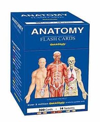 Anatomy Flash Cards: a QuickStudy Reference – Cards, by Perez Vincent – Good