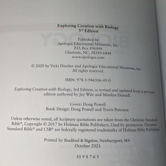 Apologia Exploring Creation w/ Biology 3rd Edition Student Textbook