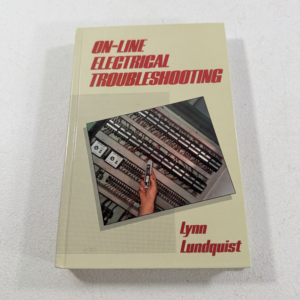 On-Line Electrical Troubleshooting Hardcover Lynn Lundquist 1989 HC