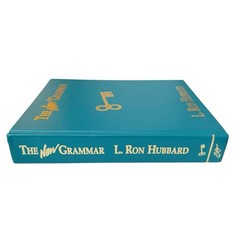 L Ron Hubbard Book The New Grammar 1990 1st Edition Large Hardcover Book