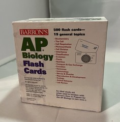 AP Biology Flash Cards by Deborah T. Goldberg (2006, Cards,Flash Cards)