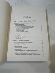 The Critical Eye thematic readings for writers by Sally T. Taylor 1990