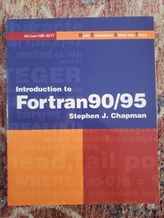 McGraw-Hill’s BEST – Introduction to FORTRAN90/95 by Stephen J. Chapman