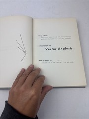 1st ed 1961 Vector Analysis Introduction College Mathematics Series Harry Davis