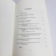 The Prostaglandins Pharmacological And Therapeutic Advances Cuthbert 1973