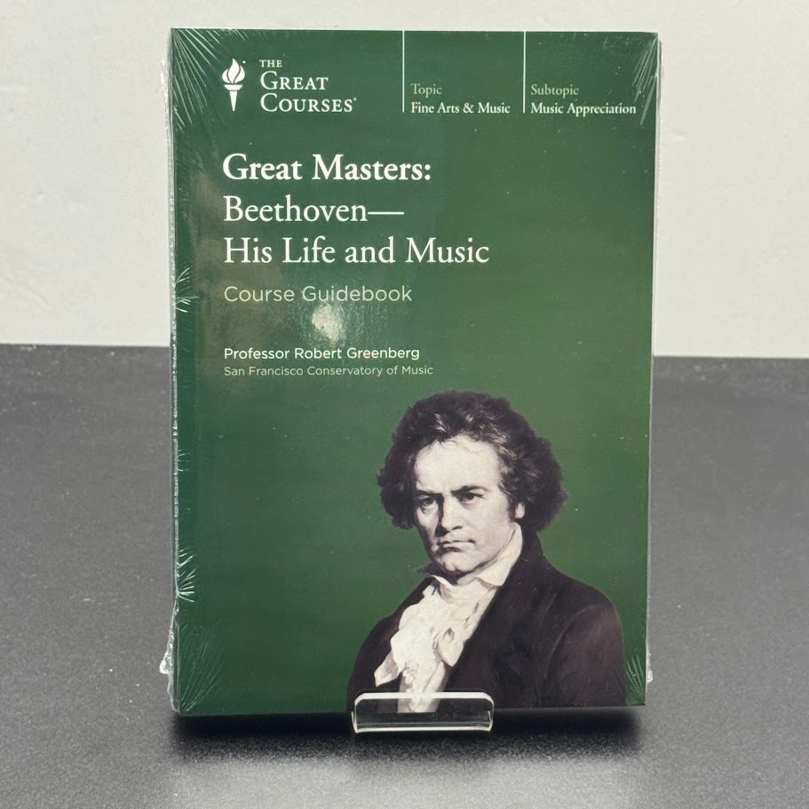 The Great Courses: Great Masters: Beethoven—His Life and Music Guidebook & DVD’s
