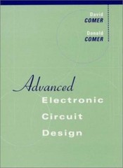 Advanced Electronic Circuit Design, Comer, Donald T.,Comer, David J., 9780471228