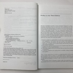 Permutation Parametric & Bootstrap Tests of Hypotheses Good Springer Hardcover