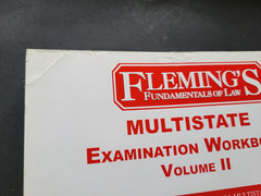 MULTISTATE EXAMINATION WORKBOOK VOL 2 CIVIL PROCEDURE – Fleming Vol II