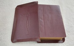 Vtge. 1955 Holy Bible Holy Trinity Edition Of Catholic Bible Archbishop Book