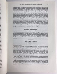 THE LAW AND HIGHER EDUCATION Michael Olivas 1989 Carolina Academic Press