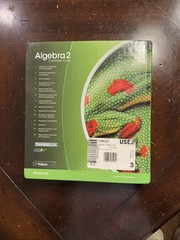 Algebra 2 Common Core Textbook by Charles PEARSON ~ High School Math Book ~ 2015