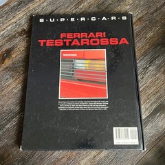 Ferrari Testarossa Supercars Mark Hughes Gallery Books Illustrated Vintage Book