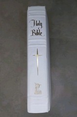White Holy Bible The New American Bible Catholic