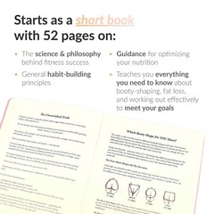 The Badass Body Goals Journal by Habit Nest. Booty Shaping & Resistance Training