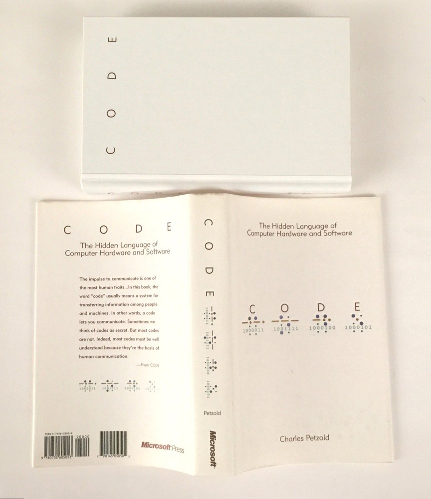 Code: The Hidden Language of Computer Hardware and Software – hardcover Petz…