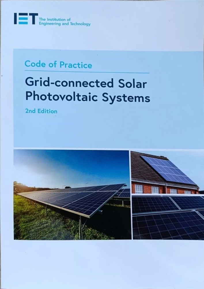 Grid-Connected Solar Photovoltaic Systems Code of Practice 9781839537516