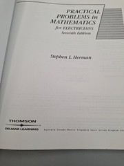 Practical Problems in Mathematics for Electricians by Herman, Stephen L.