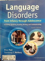 Language Disorders from Infancy thr…, Norbury, Courte