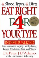 Eat Right 4 Your Type: The Individualized Diet Solution to Staying Healthy,…