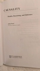 Pearl , CAUSALITY: MODELS, REASONING & INFERENCE, 2000, HB, DJ, Cambridge Press