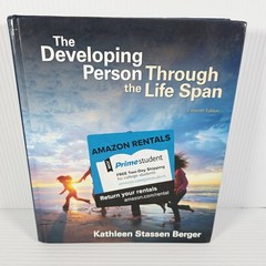 Developing Person Through the Life Span by Kathleen Stassen Berger – Hard Cover