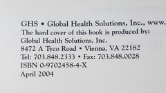 Water: For Health for Healing for Life by F. Batmanghelidj M.D. ~ 2003 HC