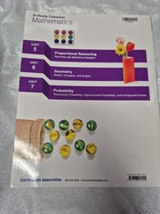 I Ready Classroom Mathematics Grade 7 Volume 1 & 2 Student Workbooks Unit 1-7