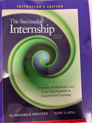 The Successful Internship (HSE 163 / – Paperback, by Sweitzer H.; King – Good
