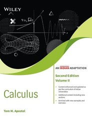 Calculus, Vol. I + Calculus, Vol. II by TOM M. APOSTOL, 2nd International Ed.