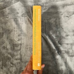 Introduction To Probability And Statistics -Malcolm Goldman Vintage HC 1970 Good