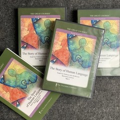 Great Courses : Story of Human Language by John McWhorter : Book + DVDs : VGC