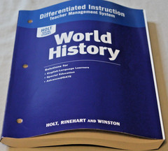 Holt McDougal Social Studies World History Chapter Resource Files Set