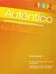 Autentico 2018 Literacy Skills – Paperback, by Savvas Learning Co – Good