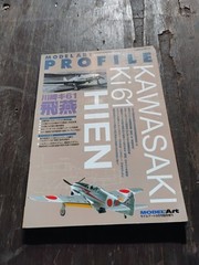 Kawasaki Ki61 Hien Japanese fighter plane Model Art Profile book airplane