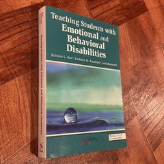 Teaching Students with Emotional and Behavioral Disabilities Book Hott Randolph