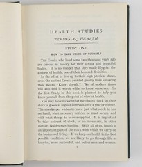 Health Studies (1940) Vintage Health Science Textbook, Gregg & Rowell