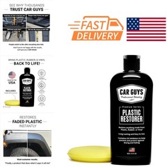 Rubber Vinyl Plastic Restorer 8 Oz Long Lasting Protection Against Elements